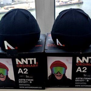 Anti Ordinary A1 Snow/Ski Helmets – Medium & Small – BOGO Deal + Extra Beanies